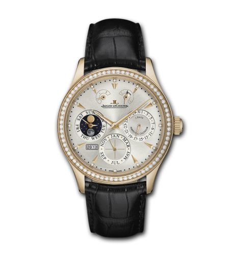 Jaeger-LeCoultre 1612403 : Master Eight Days Perpetual Pink Gold Diamond