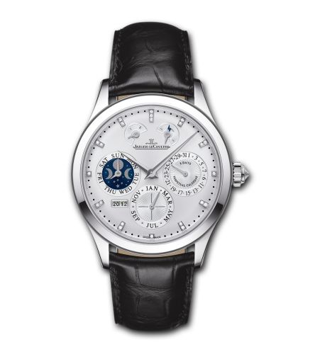 Jaeger-LeCoultre 1613401 : Master Eight Days Perpetual White Gold / Diamond Index