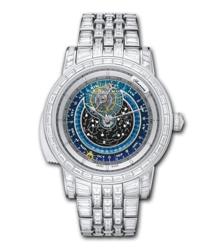 Jaeger-LeCoultre 5053316 : Master Grande Tradition Grande Complication White Gold Diamond Aventurine Bracelet