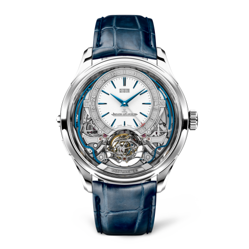 Jaeger-LeCoultre 5253420 : Master Grande Tradition Gyrotourbillon Westminster Perpetual White Gold / Silver