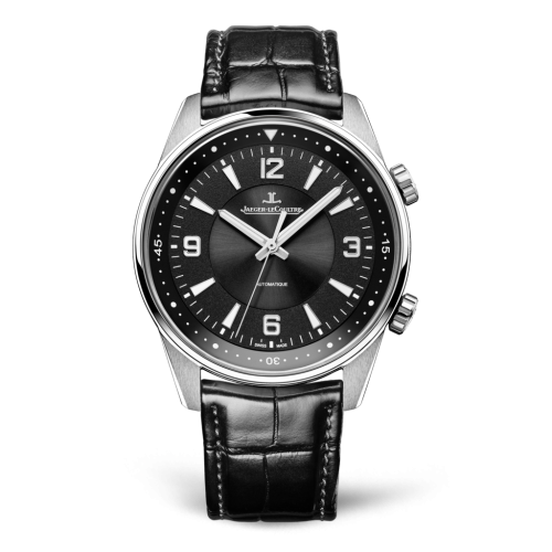 Jaeger-LeCoultre 9008470 : Polaris Automatic Stainless Steel / Black / Alligator