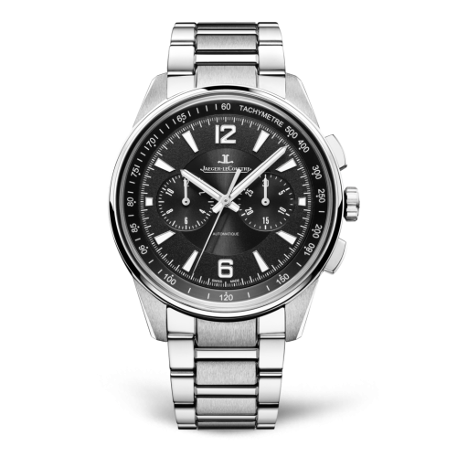 Jaeger-LeCoultre 9028170 : Polaris Chronograph Stainless Steel / Black / Bracelet