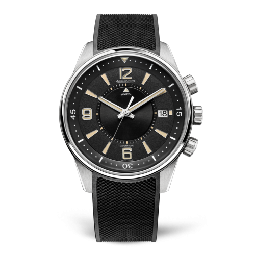 Jaeger-LeCoultre 9038670 : Polaris Memovox Stainless Steel / Black / Rubber