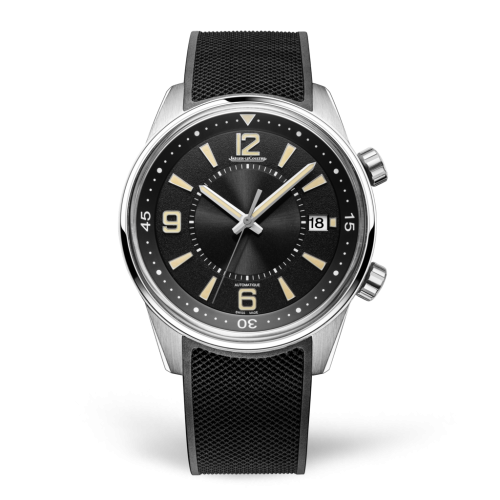 Jaeger-LeCoultre 9068670 : Polaris Automatic Stainless Steel / Vintage Black / Rubber