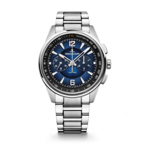 Jaeger-LeCoultre Q9028181 : Polaris Chronograph Stainless Steel / Blue / Bracelet