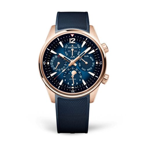 Jaeger-LeCoultre Q9082681 : Polaris Perpetual Calendar Pink Gold / Blue