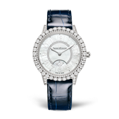Jaeger-LeCoultre 3433570 : Rendez-Vous Dazzling Night & Day White Gold / MOP / Alligator