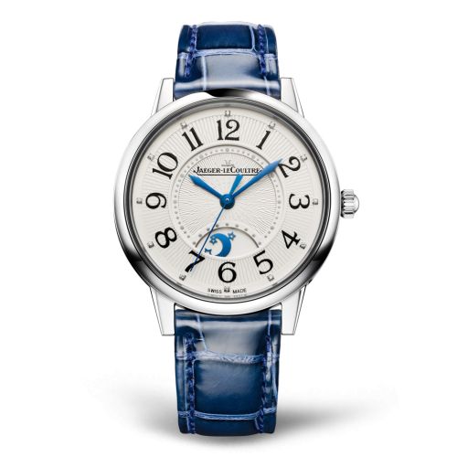 Jaeger-LeCoultre 3448410 : Rendez-Vous Night & Day Medium Stainless Steel / Silver / Alligator