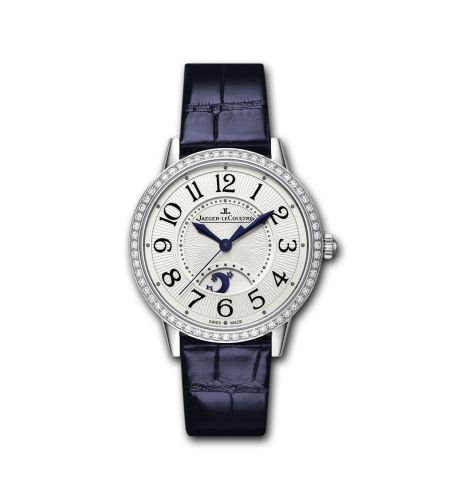 Jaeger-LeCoultre 3448420 : Rendez-Vous Night & Day Stainless Steel / Silver / Blue Alligator