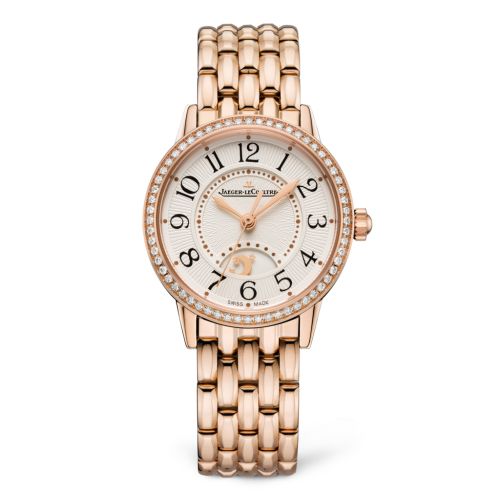 Jaeger-LeCoultre 3462130 : Rendez-Vous Night & Day Small Pink Gold - Diamond / Silver / Bracelet