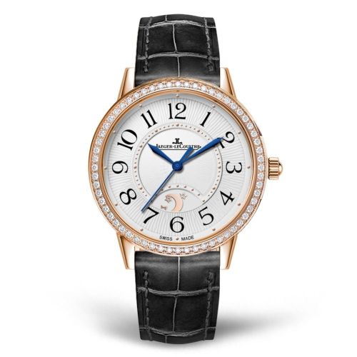 Jaeger-LeCoultre 3612421 : Rendez-Vous Night & Day Large Pink Gold / Diamond / Silver / Alligator