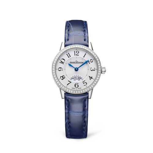 Jaeger-LeCoultre Q3408531 : Rendez-Vous Date Small Quartz Stainless Steel - Diamond / Silver / Alligator