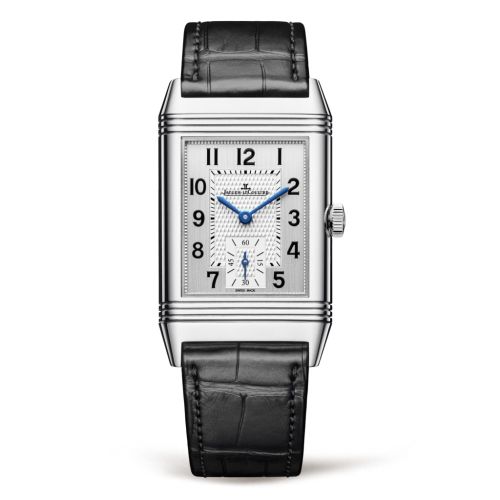 Jaeger-LeCoultre 2458420 : Reverso Classic Medium  Duoface Small Seconds Stainless Steel / Silver