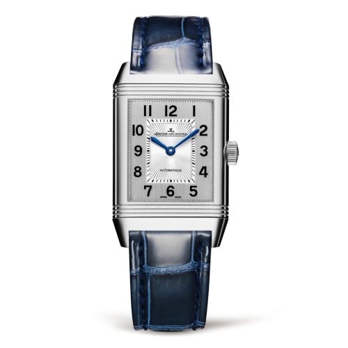 Jaeger-LeCoultre 2578422 : Reverso Classic Medium Duetto Stainless Steel / Silver / Alligator