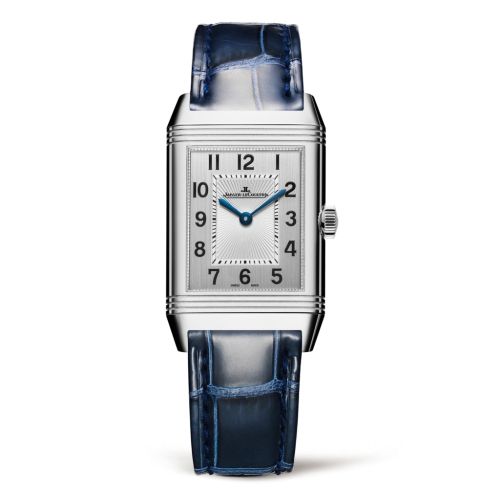 Jaeger-LeCoultre 2588422 : Reverso Classic Medium Duetto Stainless Steel / Silver / Alligator