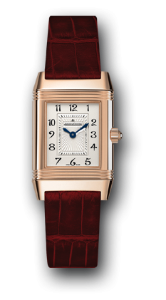 Jaeger-LeCoultre 2662422 : Reverso Duetto Pink Gold Brown Strap