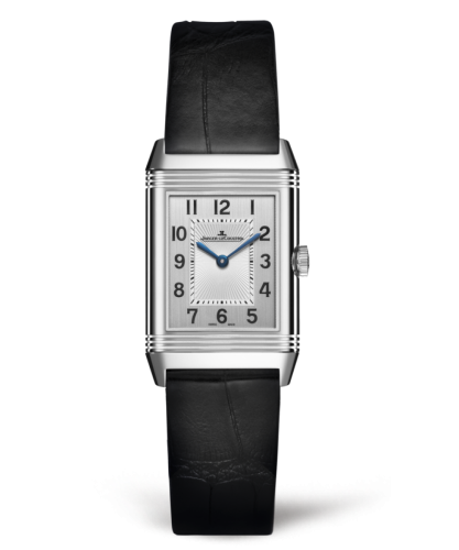 Jaeger-LeCoultre 2668430 : Reverso Classic Small Duetto Stainless Steel / Silver / Alligator