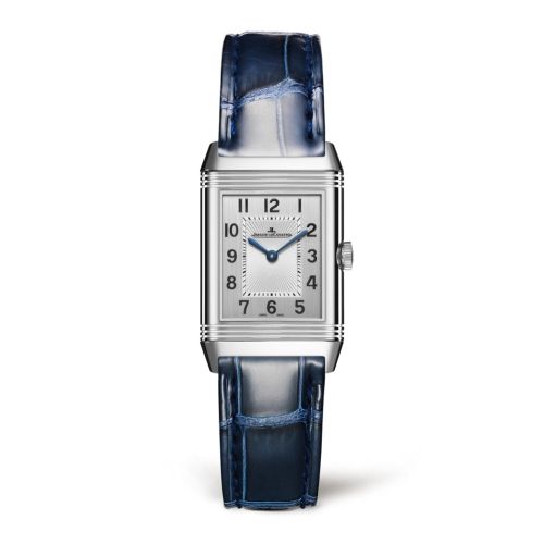 Jaeger-LeCoultre 2668432 : Reverso Classic Small Duetto Stainless Steel / Silver / Alligator