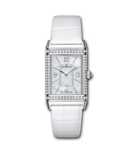 Jaeger-LeCoultre 3213402 : Grande Reverso Lady Ultra Thin White Gold Mother of Pearl