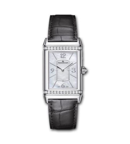 Jaeger-LeCoultre 3313490 : Grande Reverso Lady Ultra Thin Duetto Duo White Gold