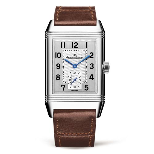 Jaeger-LeCoultre 3848422 : Reverso Classic Large Duoface Small Seconds Stainless Steel / Silver / Fagliano