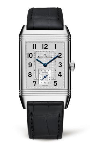 Jaeger-LeCoultre 3858520 : Reverso Classic Large Small Seconds Stainless Steel / Silver / Alligator