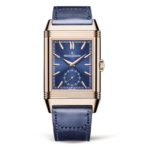 Jaeger-LeCoultre 398258J : Reverso Tribute Duoface Fagliano Pink Gold / Blue