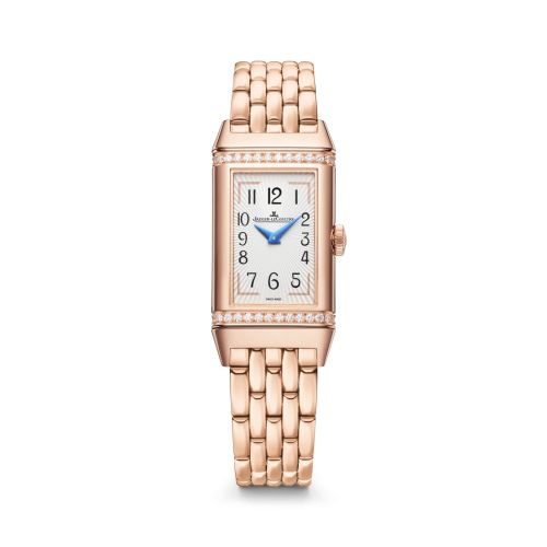 Jaeger-LeCoultre Q334216J : Reverso One Duetto Pink Gold / Silver /  Bracelet