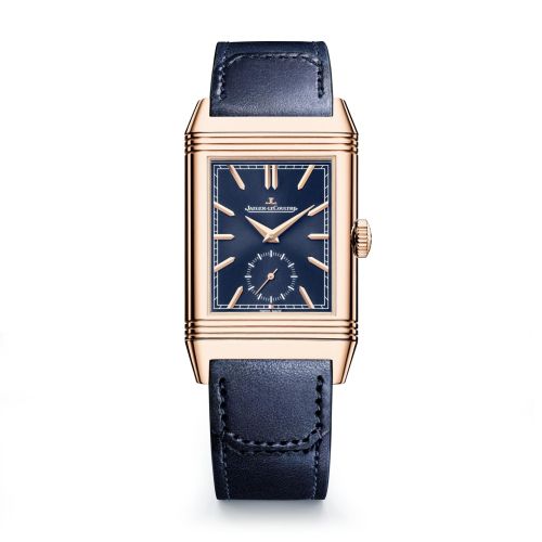 Jaeger-LeCoultre Q3982590 : Reverso Tribute Duoface Small Seconds Pink Gold / Blue