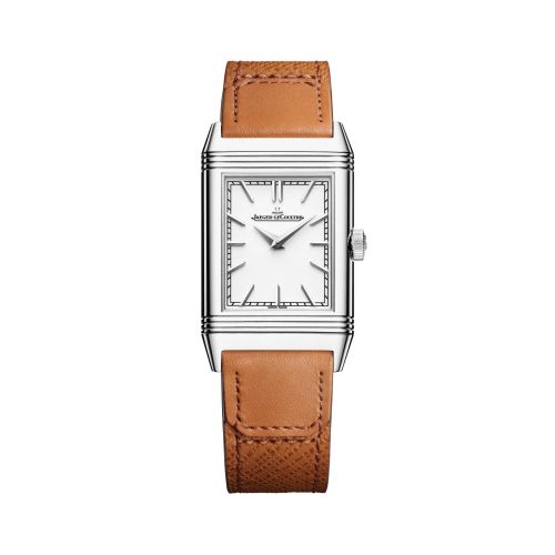 Jaeger-LeCoultre Q7168420 : Reverso Tribute Monoface Midsize Stainless Steel / Silver