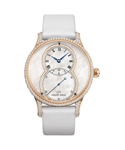 Jaquet Droz J014013227 : Grande Seconde 39  Mother of Pearl Diamond / Red Gold
