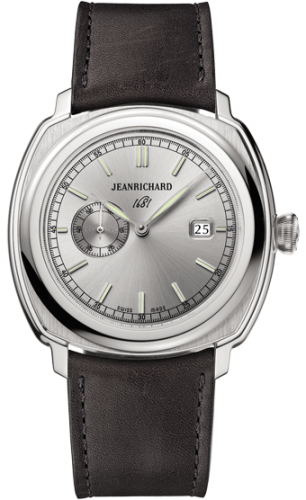 JeanRichard 60330-11-133-HB20 : 1681 Small Seconds Stainless Steel / Silver / Barenia