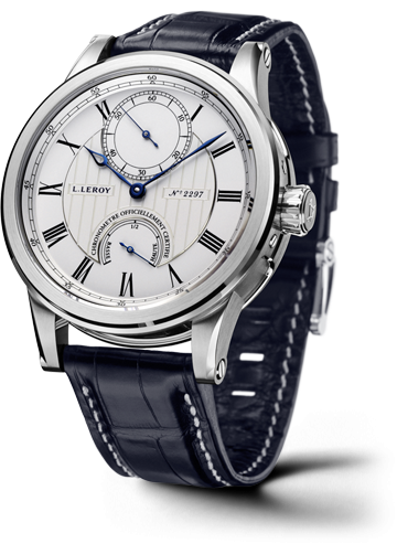 Leroy LL200/1 : Automatic Deck Chronometer White Gold Silver