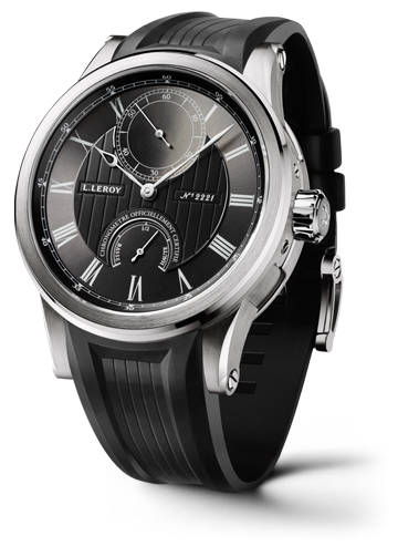 Leroy LL200/6 : Automatic Deck Chronometer White Gold Anthracite