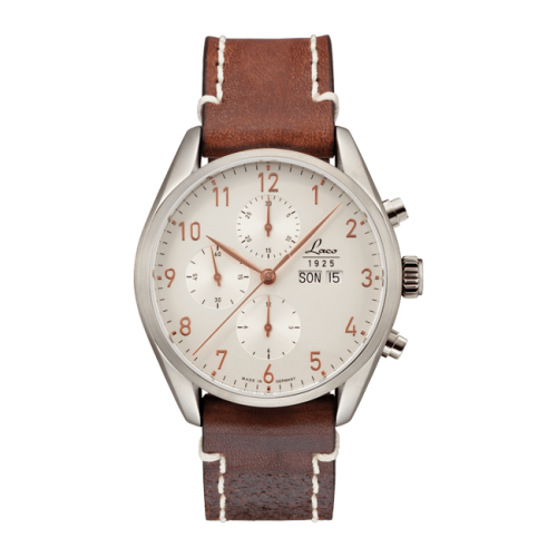 Laco 861586 : Chronographs New York / Stainless Steel / Silver