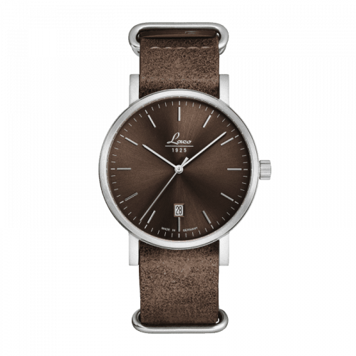 Laco 862077 : Classics Mocca / Stainless Steel / Brown
