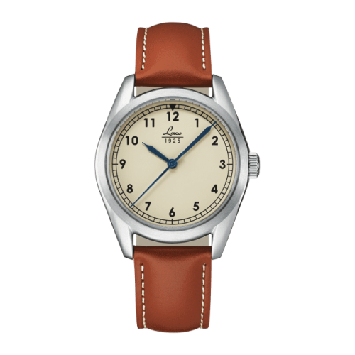 Laco 861614 : Navy Watch Navy / Stainless Steel / Creme