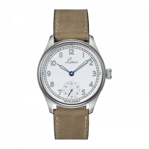 Laco 862104 : Navy Watch Cuxhaven / Stainless Steel / White