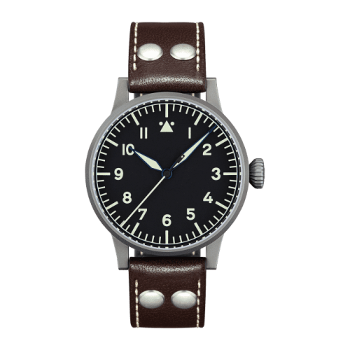 Laco 861748 : Pilot Watch Original Münster Stainless Steel / Black