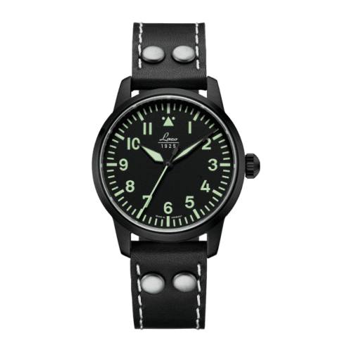 Laco 861800 : Pilot Watch Basic London Stainless Steel / Black