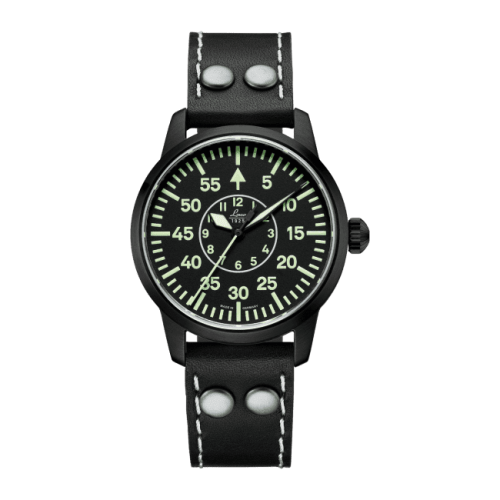 Laco 861801 : Pilot Watch Basic Birmingham Stainless Steel / Black
