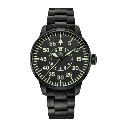 Laco 861890 : Pilot Watch Basic Sydney Stainless Steel / Black