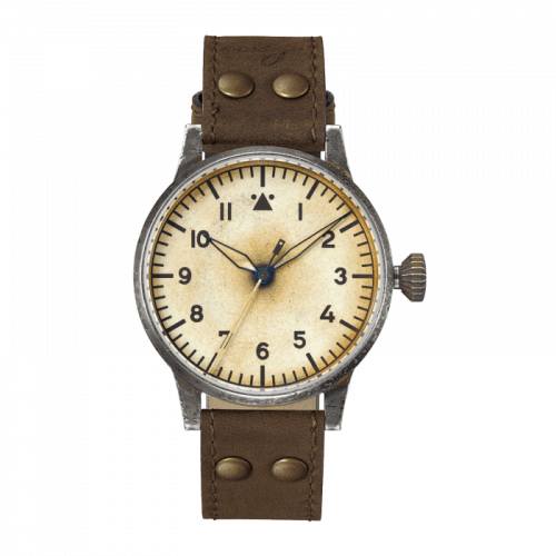 Laco 861945 : Pilot Watch Original Venedig Erbstück Stainless Steel / Superluminova