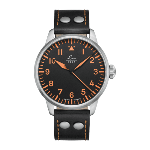 Laco 861965 : Pilot Watch Basic Neapel Stainless Steel / Black