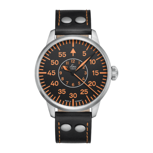 Laco 861966 : Pilot Watch Basic Palermo Stainless Steel / Black