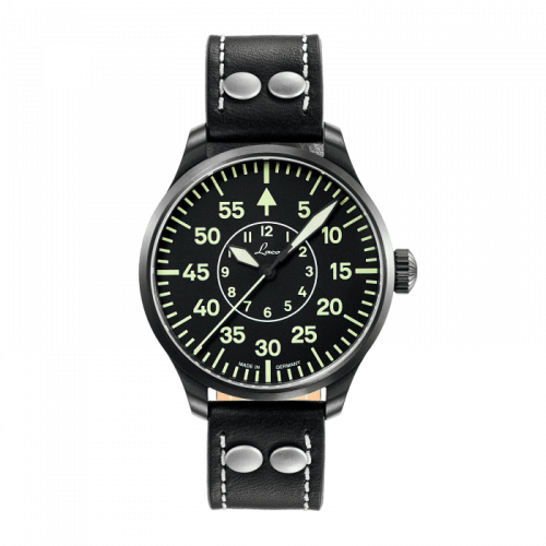 Laco 861992 : Pilot Watch Basic Bielefeld Stainless Steel / Black