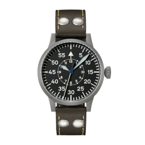 Laco 862093 : Pilot Watch Original Kempten Stainless Steel / Black