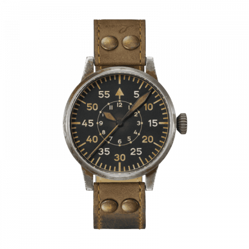 Laco 862099 : Pilot Watch Original Speyer Erbstück Stainless Steel / Black