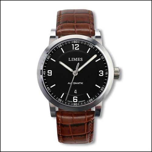 Limes U6017-LA3.2 : Chyros Klassik - Brown leather (Croco)