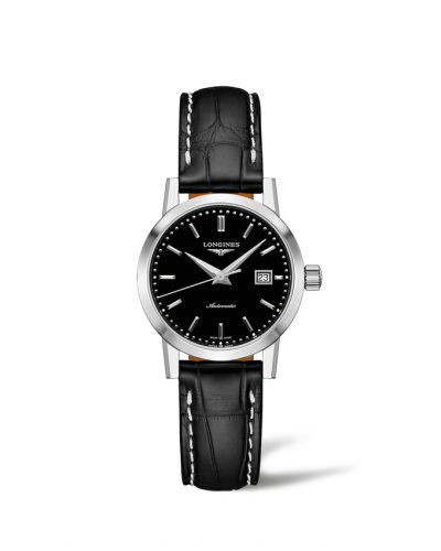 Longines L4.325.4.52.0 : 1832 Automatic 30 Stainless Steel / Black